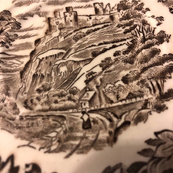 HARLECH Castles English Ironstone Saucer - Picture 3 of 4